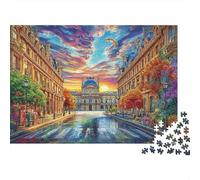 Rompecabezas Rue De Rivoli 1000 Piezas para Adultos Y Familias - Puzzle DIY, Desafío Satisfactorio 38x26cm/1000pcs