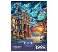 Rompecabezas Rue De Rivoli 1000 Piezas para Adultos Y Niños - DIY Puzzle Entretenimiento Creativo Y Desafío Relajante 38x26cm/1000pcs