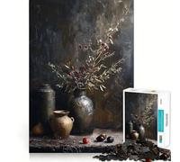 Rompecabezas rústico de ensueño para Adultos, 1000 Piezas, diseño Elegante y Relajante, Corte Suave, Regalo clásico (38x52cm)