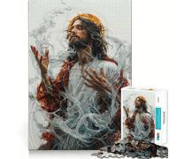 Rompecabezas Sacrificio para Adolescentes, 1000 Piezas, Juguete para ejercitar el Cerebro, relajación Mental, Arte para armar, (50x75cm)