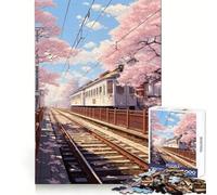Rompecabezas Sakura Station de 1000 Piezas para Adultos Fortalece la Memoria, Calma la Mente, cálida Sorpresa (38x52cm)