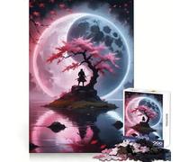 Rompecabezas Sakura Waterfall Yin Yang de 1000 Piezas para Adolescentes Juguete de razonamiento y Habilidad Divertido y Relajante Corte preciso Regalo Ideal (50x75cm)