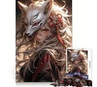 Rompecabezas Samurai Angel de 1000 Piezas para Adolescentes Mejora la Memoria Ideal para Relajarse Bordes precisos Regalo Elegante (50x75cm)