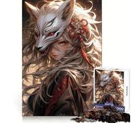 Rompecabezas Samurai Angel de 1000 Piezas para Adolescentes Refuerza la Memoria Divertido y Tranquilo Borde de Calidad Regalo Ideal (38x52cm)