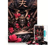 Rompecabezas Samurai de los Cielos de 1000 Piezas para Adolescentes Juguete para desarrollar la lógica y el Sentido del Humor Pasatiempo Relajante Bordes Lisos Regalo de Primera Calidad (38x26cm)