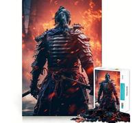 Rompecabezas Samurai Fire de 1000 Piezas para Adolescentes Mejora la Memoria Juego Casual y Relajante Bordes precisos Regalo Elegante (50x75cm)