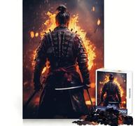 Rompecabezas Samurai Fire para Adultos, 1000 Piezas, Juguete para ejercitar la Mente, pasatiempo Tranquilo, diseño, Montaje, Regalo navideño (38x52cm)