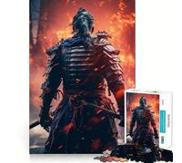Rompecabezas Samurai Fire para Adultos, 1000 Piezas, Juguete para ejercitar la Mente, pasatiempo Tranquilo, diseño, Montaje, Regalo navideño (38x52cm)