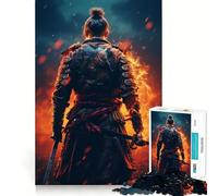 Rompecabezas Samurai Fire para Adultos, 1000 Piezas, para Fortalecer la Memoria, Divertido, de Calidad, Elegante, Regalo (38x52cm)