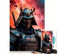 Rompecabezas Samurai Galactic de 1000 Piezas para Adultos: Ayuda a Mejorar la Memoria, Calma Mental, diseño, Montaje y Regalo Creativo (38x26cm)