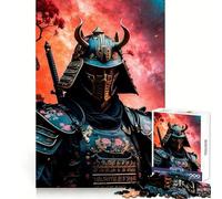 Rompecabezas Samurai Galactic para Adolescentes, 1000 Piezas, Mejora la Memoria, Alivio de la tensión, Bordes Ajustados, Pieza de Arte (50x75cm)