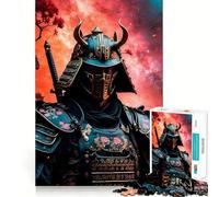 Rompecabezas Samurai Galactic para Adolescentes, 1000 Piezas, Mejora la Memoria, Alivio de la tensión, Bordes Ajustados, Pieza de Arte (50x75cm)