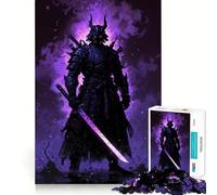 Rompecabezas Samurai in Purple Haze de 1000 Piezas para Adolescentes, Strong Logic Toy Family Time, Clear Edge, Warm Surprise (38x26cm)
