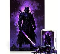 Rompecabezas Samurai in Purple Haze de 1000 Piezas para Adolescentes, Strong Logic Toy Family Time, Clear Edge, Warm Surprise (38x26cm)