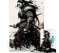 Rompecabezas Samurai Japan de 1000 Piezas para Adolescentes, Juguete de lógica, diversión y Entretenimiento, Corte Suave, (38x26cm)