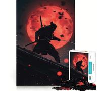 Rompecabezas Samurai Sekiro de 1000 Piezas para Adultos Juguete Inteligente para el hogar Corte Suave Sorpresa navideña (38x52cm)