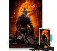 Rompecabezas Samurai Sekiro para Adultos, 1000 Piezas, Mejora la Memoria, relaja la Mente, Pieza de colección de Arte de Bordes Afilados (38x26cm)