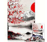 Rompecabezas Samurai Serenity Peaceful de 1000 Piezas para Adolescentes Juguete Interactivo para armar Divertido y con Corte preciso Arte Coleccionable (38x52cm)