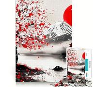 Rompecabezas Samurai Serenity Peaceful de 1000 Piezas para Adultos Ayuda a Mejorar la Memoria y Alivia la ansiedad Diseño artístico para armar Regalo Ideal (50x75cm)