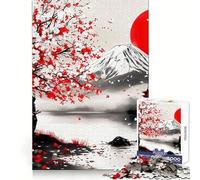 Rompecabezas Samurai Serenity Peaceful de 1000 Piezas para Adultos Ayuda a Mejorar la Memoria y Alivia la ansiedad Diseño artístico para armar Regalo Ideal (50x75cm)