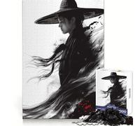 Rompecabezas Samurai Spirit de 1000 Piezas para Adultos y Adolescentes Juguete Intelectual para el hogar Disfrute de un Corte de Calidad Regalo clásico (38x52cm)