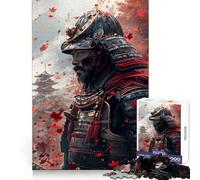 Rompecabezas Samurais Honor de 1000 Piezas para Adolescentes Juguete de lógica, Sencillo y Divertido Bordes Suaves Regalo Elegante (38x26cm)