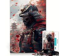 Rompecabezas Samurais Honor de 1000 Piezas para Adolescentes, Juguete para ejercitar la Mente, Juego Relajante, Corte Premium, (50x75cm)