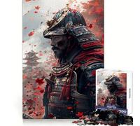 Rompecabezas Samurais Honor de 1000 Piezas para Adolescentes, Juguete para ejercitar la Mente, Juego Relajante, Corte Premium, (50x75cm)