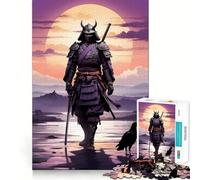 Rompecabezas Samurais Solitude para Adolescentes, 1000 Piezas, Wise Think Toy, Gentle Leisure, Tight Cut, Santa Wish List (38x26cm)
