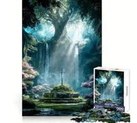 Rompecabezas Sanctum of The Fallen Blade de 1000 Piezas para Adolescentes, de Strong Logic Toy Family Time, Clear Edge, Warm Surprise (38x52cm)
