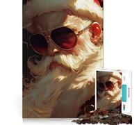 Rompecabezas Santa Is Keepin It Merry This Christmas para Adolescentes, 1000 Piezas, Wise Think Toy, Gentle Leisure, Tight Cut, Santa Wish List (38x26cm)