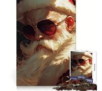 Rompecabezas Santa Is Keepin It Merry This Christmas para Adolescentes, 1000 Piezas, Wise Think Toy, Gentle Leisure, Tight Cut, Santa Wish List (38x26cm)