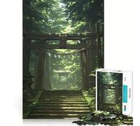 Rompecabezas Santuario en la Serenidad para Adolescentes, 1000 Piezas, Juguete para ejercitar la Mente, Actividad para el hogar, decoración de Pared con Corte de precisión 38x26cm