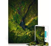 Rompecabezas Santuario Tropical Secreto de 1000 Piezas para Adolescentes Ideal para estimular la Memoria, entretenerse en casa o armar Un Regalo Encantador (50x75cm)