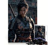 Rompecabezas Scars of A Ronin de 1000 Piezas para Adultos Juguete Inteligente para armar Juntos Diversión con Corte preciso Exhibición artística (38x26cm)
