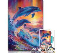 Rompecabezas Sea World para Adultos de 1000 Piezas, Juego Educativo, Juguete de desafío, decoración de Pared, cumpleaños y Navidad (50x75cm)