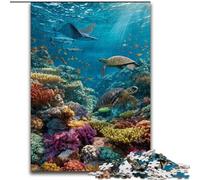 Rompecabezas Sea World para Adultos de 1000 Piezas, un Juego desafiante y Familiar, colección de Artistas, Bellas Artes para Mayores de 14 años (26x38cm)