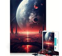 Rompecabezas Secretos del Cosmos de 1000 Piezas para Adolescentes Rompecabezas fácil de armar Ocio Impecable Regalo Ideal para Pedir un Deseo a Papá Noel (38x52cm)