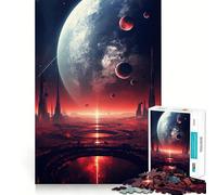 Rompecabezas Secretos del Cosmos de 1000 Piezas para Adultos Mejora la Memoria Pasatiempo para el hogar Arte de Pared para armar (50x75cm)