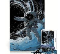 Rompecabezas Secretos del Espacio para Adolescentes, 1000 Piezas, Juguete de Lógica Fuerte, Antiestrés, Borde Transparente, Regalo Clásico 38x26cm