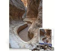 Rompecabezas Sendero de cañón Estrecho para Adultos, 1000 Piezas, Juguete de lógica, diversión Relajante, Bordes Suaves, (38x26cm)