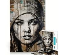 Rompecabezas Sensual Women de 1000 Piezas para Adolescentes, Juguete Que desafía la Mente, pasatiempo Tranquilo, Corte preciso, Regalo de Temporada (38x52cm)