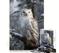 Rompecabezas Sentinel of The Snow de 1000 Piezas para Adolescentes Juguete de lógica sólida Diversión Tranquila Corte de precisión Regalo increíble (38x52cm)