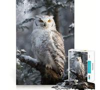 Rompecabezas Sentinel of The Snow de 1000 Piezas para Adolescentes Juguete de lógica sólida Diversión Tranquila Corte de precisión Regalo increíble (38x52cm)