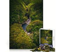 Rompecabezas Serene Oasis de 1000 Piezas para Adultos Ideal para Mejorar la Memoria y aliviar el estrés Diseño y Montaje (50x75cm)