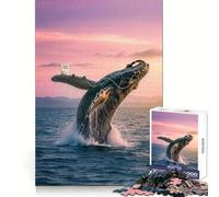 Rompecabezas Serenidad Canto de Ballena de 1000 Piezas para Adolescentes Desarrolla la Capacidad analítica, facilita la relajación y Tiene un Acabado Impecable (50x75cm)