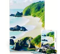 Rompecabezas Serenidad Junto al mar de 1000 Piezas para Adolescentes Ejercicio Inteligente, Ocio Tranquilo, Bordes precisos, (38x26cm)
