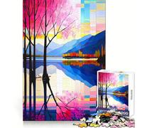 Rompecabezas Shades of Sunrise para Adultos, 1000 Piezas, Juguete para ejercitar la Mente, Divertido, Corte de precisión, 50x75cm