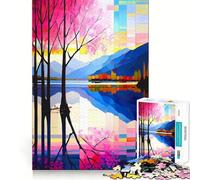 Rompecabezas Shades of Sunrise para Adultos, 1000 Piezas, Juguete para ejercitar la Mente, Divertido, Corte de precisión, 50x75cm