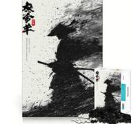 Rompecabezas Shadow of The Ronin para Adolescentes, 1000 Piezas, Juguete de lógica Fina, pasatiempo Tranquilo, Pieza de colección de Arte de Bordes limpios 50x75cm